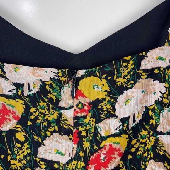 J. Crew Mercantile Floral Print Sleeveless Tiered Maxi Sun Dress Women's Size 2 - Picture 8 of 10